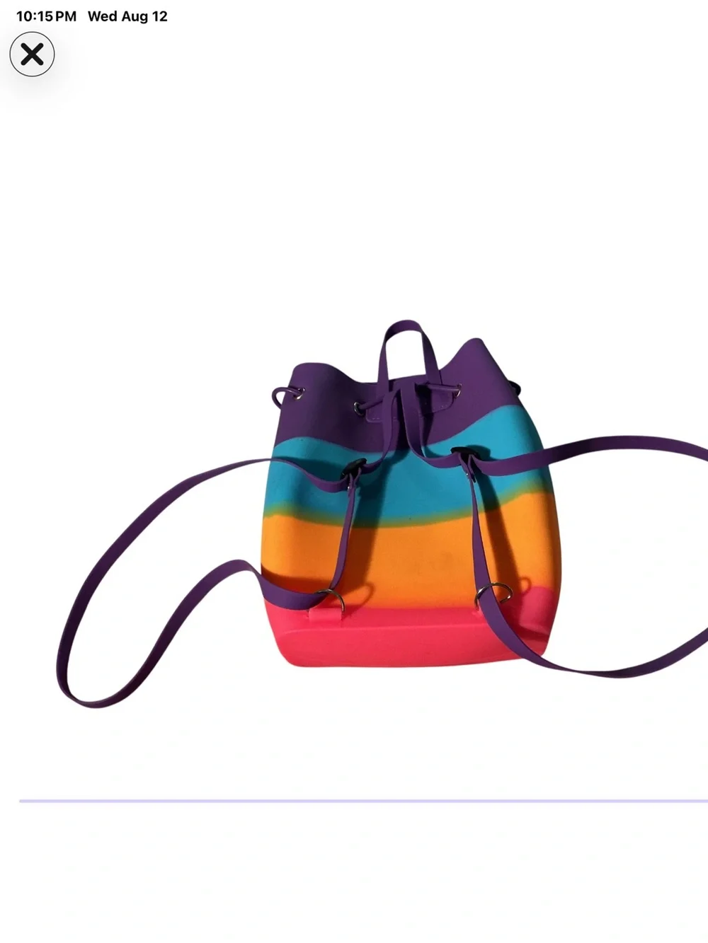 American Jewel Yummy  Gummy Silicone Backpack